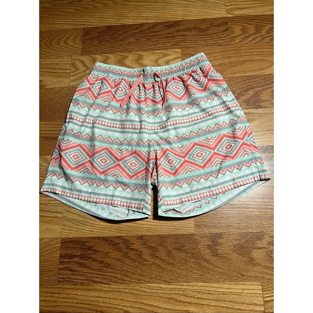 Burlebo Mens Aztec Swim Trunks Shorts Small